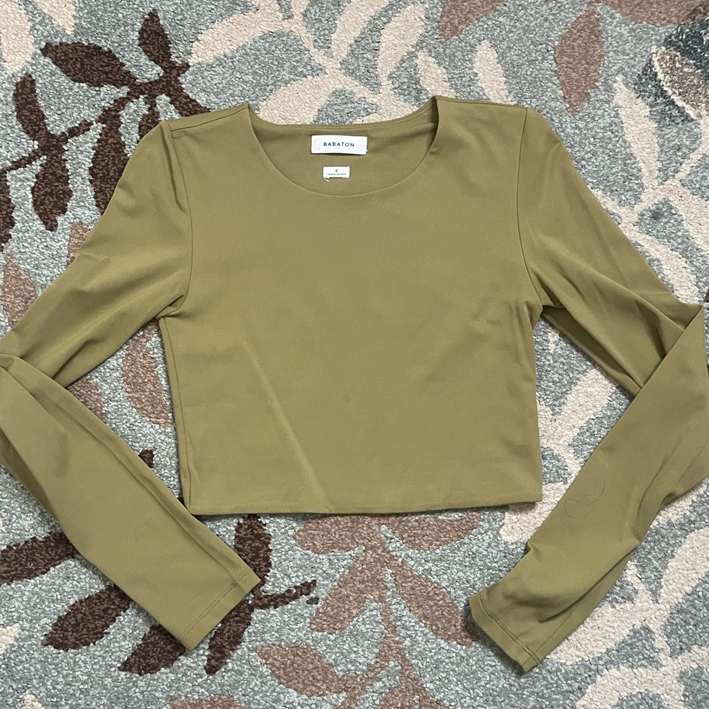 ARITZIA BABATON CROP TOP